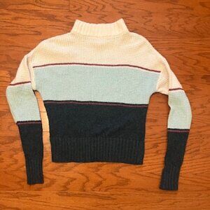 SO Colorblock Waffle Knit Sweater
